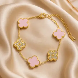 Blush Radiance Bracelet (Reversible)