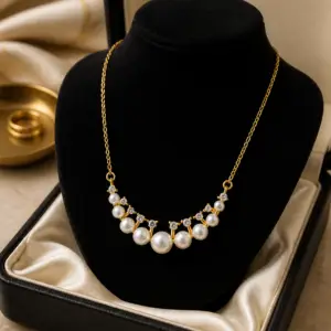 Lunar Pearl Necklace