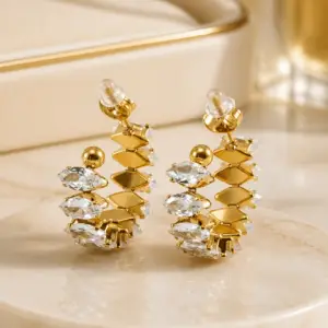 Crystal Glow Earrings