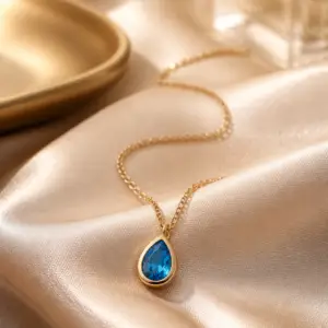 Aqua Glow Necklace