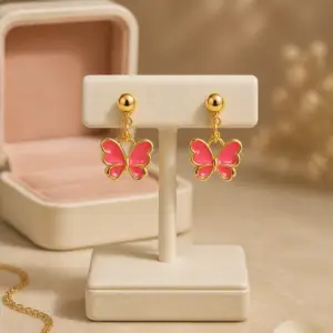 Rainbow Butterfly Earrings