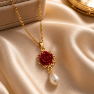 Rosa Rossa Necklace
