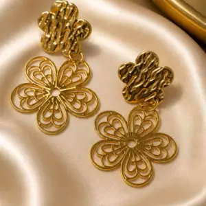 Golden Bloom Earrings