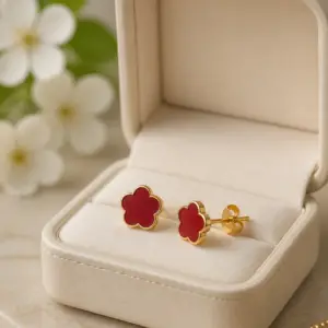 Artisan Clover Earrings