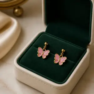 Pastel Wings Earrings