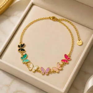 Pastel Wings Necklace