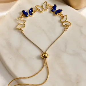 Deep Blue Wings Bracelet