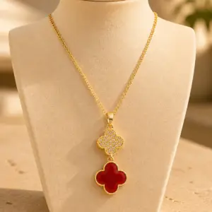 Crimson Dusk Necklace