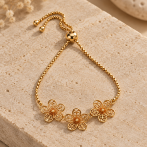 Golden Bloom Bracelet
